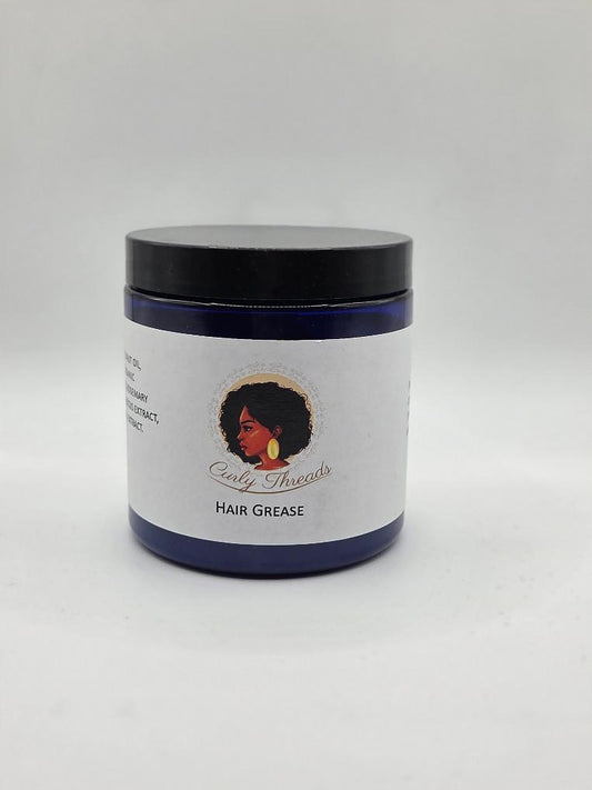 Curly Threads Shine & Strength Hair Grease - 8oz