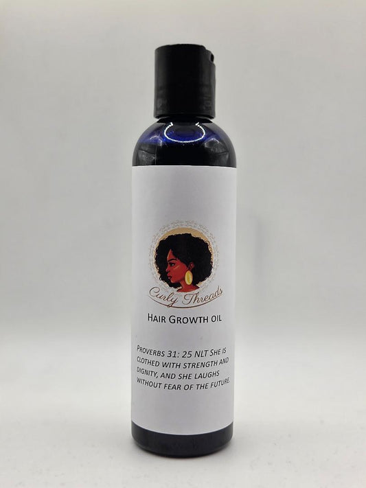 Curly Threads Hair Growth Oil - 4oz